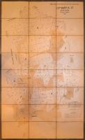 1935 A lengyeli a és B gazd. osztály átnézeti térképe, Magyar Nemzeti Múzeum gr. Apponyi Sándor alapítványa, vászontérkép, 183×84 cm