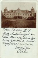 1902 Tőketerebes, Trebisov; Gróf Andrássy kastély / castle. photo (EK)