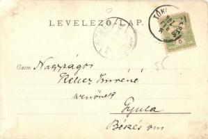 1902 Tőketerebes, Trebisov; Gróf Andrássy kastély / castle. photo (EK)