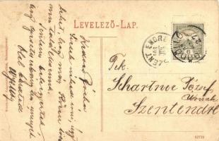 1908 Balassagyarmat, Magy. kir. honvéd laktanya (EB)