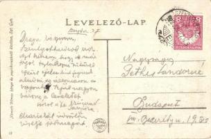 1928 Szentgotthárd, M. kir. Vámőr laktanya. Németh Vilmos kiadása