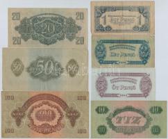 1944. 10-100P "A Vöröshadsereg Parancsnoksága" (7x) T:III,III-