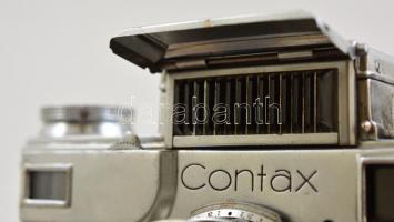 cca 1940 Zeiss Ikon Contax III távmérős fényképezőgép, Carl Zeiss Jena Sonnar 50mm f/2 objektívvel, ...