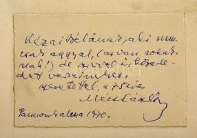 Mécs László: Vadócba rózsát oltok. Toronto, 1968, Weller Publishing Company. DEDIKÁLT! Egészvászon k...