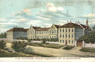 Nagyszeben, Hermannstadt, Sibiu; A Szt. Ferencrendi nővérek nagyszebeni tanító és nevelőintézete / Franciscan Sisters teaching school (EK)