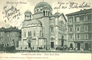 1902 Trieste, Chiesa Greco Illirica, Consorzio Popolare Economico / Greek Illyrian Church, Peoples Economic Consortium (EK)