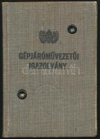 1939 Balassagyarmat, Hölgy számára kiállított fényképes gépjárművezetői igazolvány