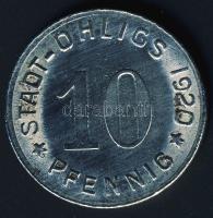 Német Birodalom/ Weimari Köztársaság/ Ohligs 1920. 10Pf szükségpénz T:3+