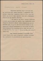 1949-1950 Endrédy Vendel (1895-1981) zirci apát levelezése, 6 db