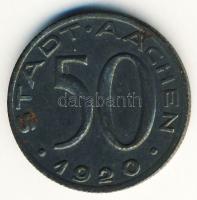 Német Birodalom/ Weimari Köztársaság/ Aachen 1920. 50Pf szükségpénz T:3