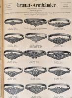 cca 1911 Preisliste für Gold- und Silberwaren. Juwelen, Uhren, Metallwaren, Optische Artikel.  1910-...