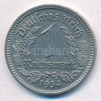 Német Harmadik Birodalom 1934F 1M Ni T:1-,2
German Third Reich 1934F 1 Mark Ni C:AU,XF
