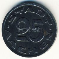 Német Birodalom/ Weimari Köztársaság/ Aachen 1920. 25Pf szükségpénz T:3+