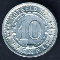 Német Birodalom/ Weimari Köztársaság/ Lennep 1920. 10Pf szükségpénz T:3