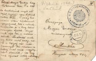 Ökörmező, Vízköz, Szojmi; Vashíd / iron bridge, photo + K. u. K. Ettapenstations Commando Ökörmező (...