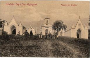 Sepsiszentgyörgy, Sfantu Gheorghe; Kápolna és kripták. No. 147. / chapel, crypts (szakadás / tear)