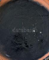 Iparművész kerámia váza. P jelzéssel. Hibátlan. 35 cm