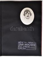 1927 Jelzés nélkül: Színész fejek, ceruza, papír, 26 db színész karikatúra (Ódry Árpád, Fedák Sári, ...