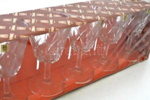 Reims VMC kristály pezsgős pohár szett 6 db bontatlan