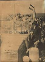 4 db fotó a II. világháborúból: erdélyi bevonulás, orosz front 18x23cm