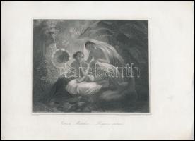 1855-1856 36 db acélmetszet (közte két címlappal) az Illustrirtes Familienbuch zur Unterhaltung und ...