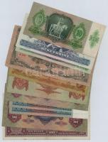 12db-os vegyes magyar pengő és forint bankjegy tétel, a pengők között több modern felülbélyegzéses, ...