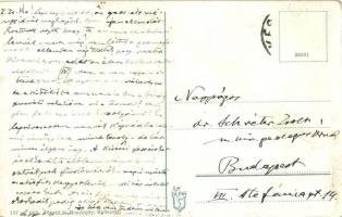 Tátra, Tatry; téli élet, öten kormányozható bobszán menetben / five-man controllable bobsleigh, wint...