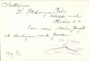 1929 Vampyr. Der elektrische Staubsauger / German electric vacuum cleaner advertisement card (EK)