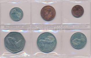 Salamon-szigetek 1980. 1c-1$ (6xklf) forgalmi sor lezárt fóliatokban T:1,1-
Solomon Islands 1980. 1...