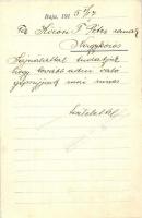 1915 Petróleumfőző. Scheer és Weidinger Vaskereskedés, vasbútor, kerékpár és varrógép üzlete, gazdas...