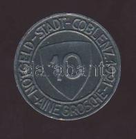 Német Birodalom/ Weimari Köztársaság/ Coblenz 1921. 10Pf szükségpénz T:3