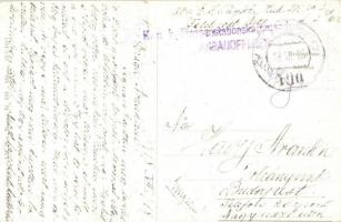 1918 Italian art postcard. Lady. Uff. Rev. Stampa N. 984. s: T. Corbella + K.u.K. Etappenstationskom...