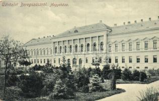 Beregszász, Berehove; Megyeháza. W. L. Bp. 6052. / county hall (EK)