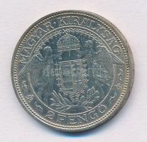 1938. 2P Ag "Madonna" T:2 patina
Adamo P7