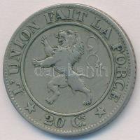 Belgium 1861. 20c Cu-Ni "I. Lipót" T:2,2-
Belgium 1861. 20 Centimes Cu-Ni "Leopold I...
