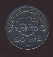 Német Birodalom/ Weimari Köztársaság/ Kempen-Rhein 1921. 50Pf szükségpénz T:3