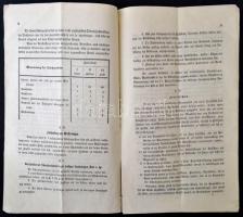 1855 Feuerlösch Ördnung für die haupt-Städe Pest und Ofen. Buda és Pest tűzoltórendelete, 20p. 32x20...