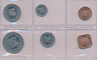 Suriname 1987-1989. 1c-250c (6xklf) lezárt fóliatokban T:1
Suriname 1987-1989. 1 Cent - 250 Cent (6...