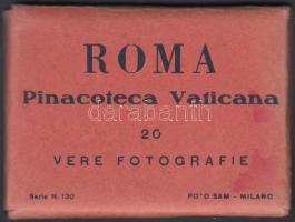Roma Pinacoteca Vaticana, 20 fotóval, 9×7 cm