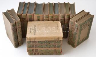 Élet könyvei sorozat 19 kötete: 

Bp.,1914, Élet. Kiadói egészvászon-kötés, változó állapotban, tö...