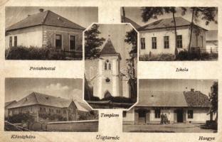 6 db RÉGI kárpátaljai városképes lap / 6 pre-1945 Carpathian Ukraine town-view postcards