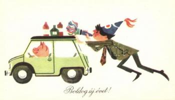 25 db  MODERN kisméretű motívumos üdvözlőlap / 25  modern minicard, greetings (non PC)