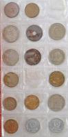 88db-os vegyes külföldi fémpénz tétel albumban, közte 2db kisezüst T:vegyes
88pcs of various metal ...