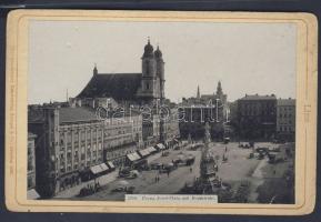 cca 1890 Linz keményhzátú fotó / photo 17x10 cm