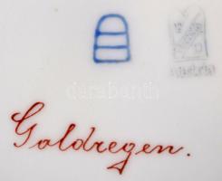 Franz Dorfl Studio Vienna díszdoboz, részben kézzel festett, jelzett (R.Ibl), apró hajszál repedésse...