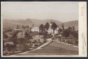 1893 Bielitz keményhátú fotó / photo 17x10 cm