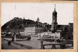 cca 1890 Graz keményhátú fotó / photo 17x10 cm