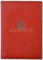 ~1950. "Állami Gazdaság Kiváló Dolgozója" Rákosi-címeres zománcozott Br kitüntetés tokban ...