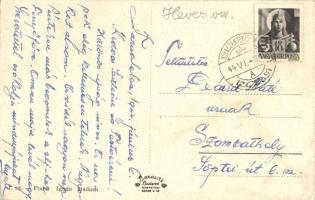 1944 Bükkszenterzsébet, Római katolikus templom, paplak, községháza, Kovács testvérek hengermalma. F...