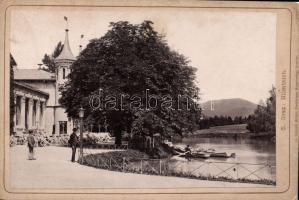 1893 Hilmteich keményhátú fotó / photo 17x10 cm